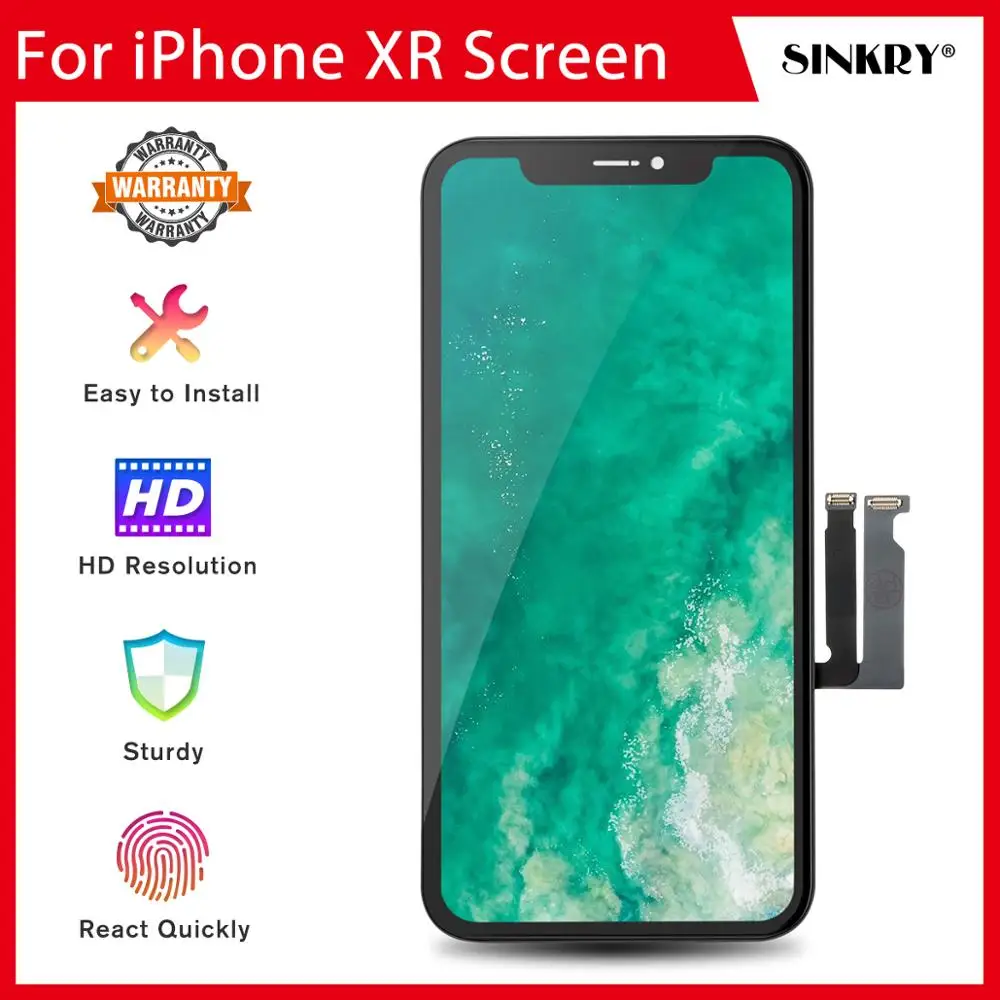 

1 Piece Grade AAA Replacement Screen LCD For iPhone XR Display