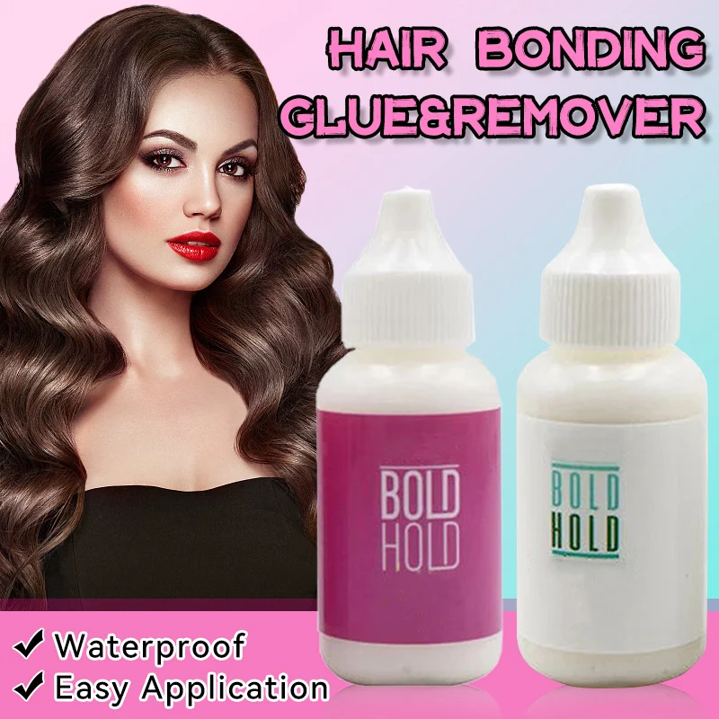 Waterproof Wig Glue With Bold Hold And Invisible Bonding Glues For