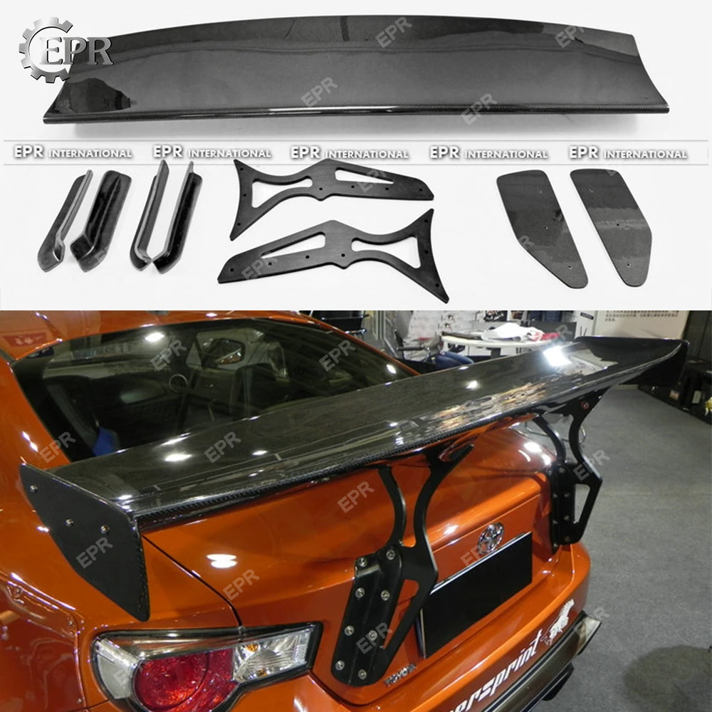 Для Toyota FT86 GT86 RB Style Ver 1 из углеродного волокна спойлер заднего багажника крыла Lip