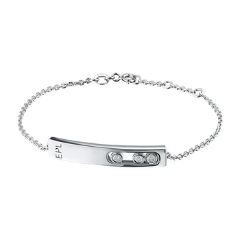 

White gold bracelet with diamond э09бр111725