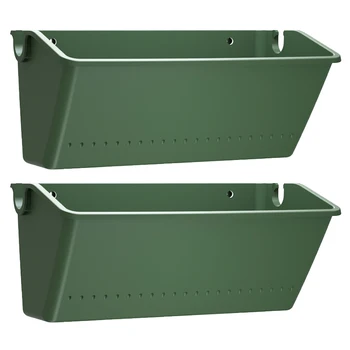 

2PCS Outdoor Vertical Garden Wall Planter Wall Pot Wall Garden Vertical Planter Hanging Living Background For Hall Balcony Mall