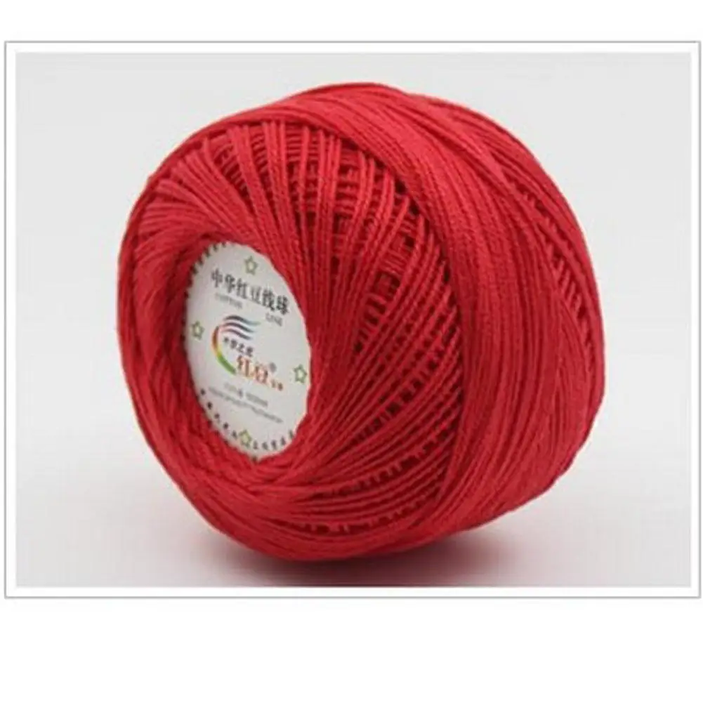 11 bright red TWISTER. CK кружевные нитки, нить для вязания крючком, хлопчатобумажные швейные нити для вышивания, нить для вязания, нить для вязания крючком, №3, детская нить - Цвет: 11 bright red