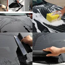 Авто очиститель стекла Щетка Для Чистки лобового стекла легкая чистка автомобиля Сушка стеклоочистителя резиновый скребок для чистки стекла окна Т-образная щетка