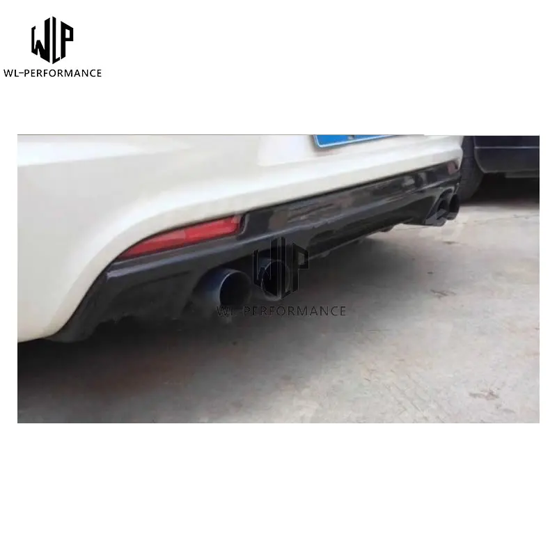 Scirocco Carbon Fibe задний бампер диффузор для губ автомобильный комплект для Volkswagen Scirocco 12-14 Автомобиль Стайлинг использование