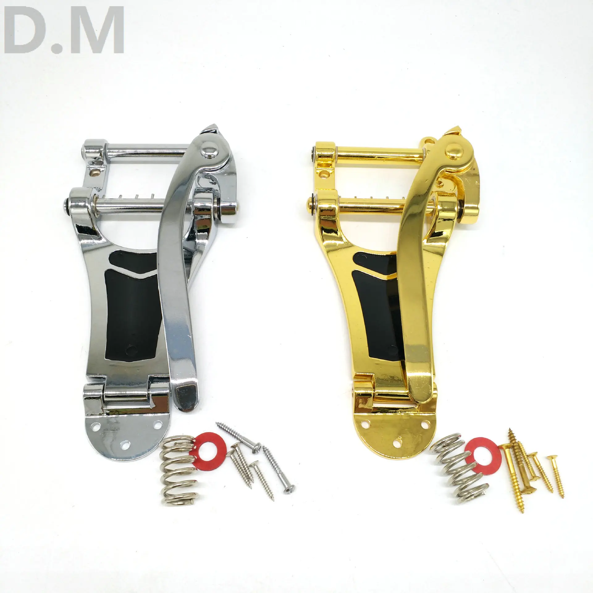 

Top Grade Guitar Accessories Electric Guitar Ponticello LP Large Crank la xian ban Top Grade Guitar Vibraphone Bridge Silver-Gol