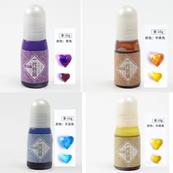 

20 Color Epoxy & UV Resin Pigment Universal Resin Dye Translucent Epoxy Pigments N58F