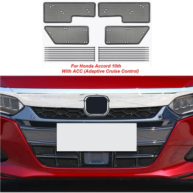 Auto mittlere Insekten schutzgitter Frontgrill Einsatz Netz Anti-Mücken  staub für Honda Accord 10. 2018 2019 2020 2021 - AliExpress