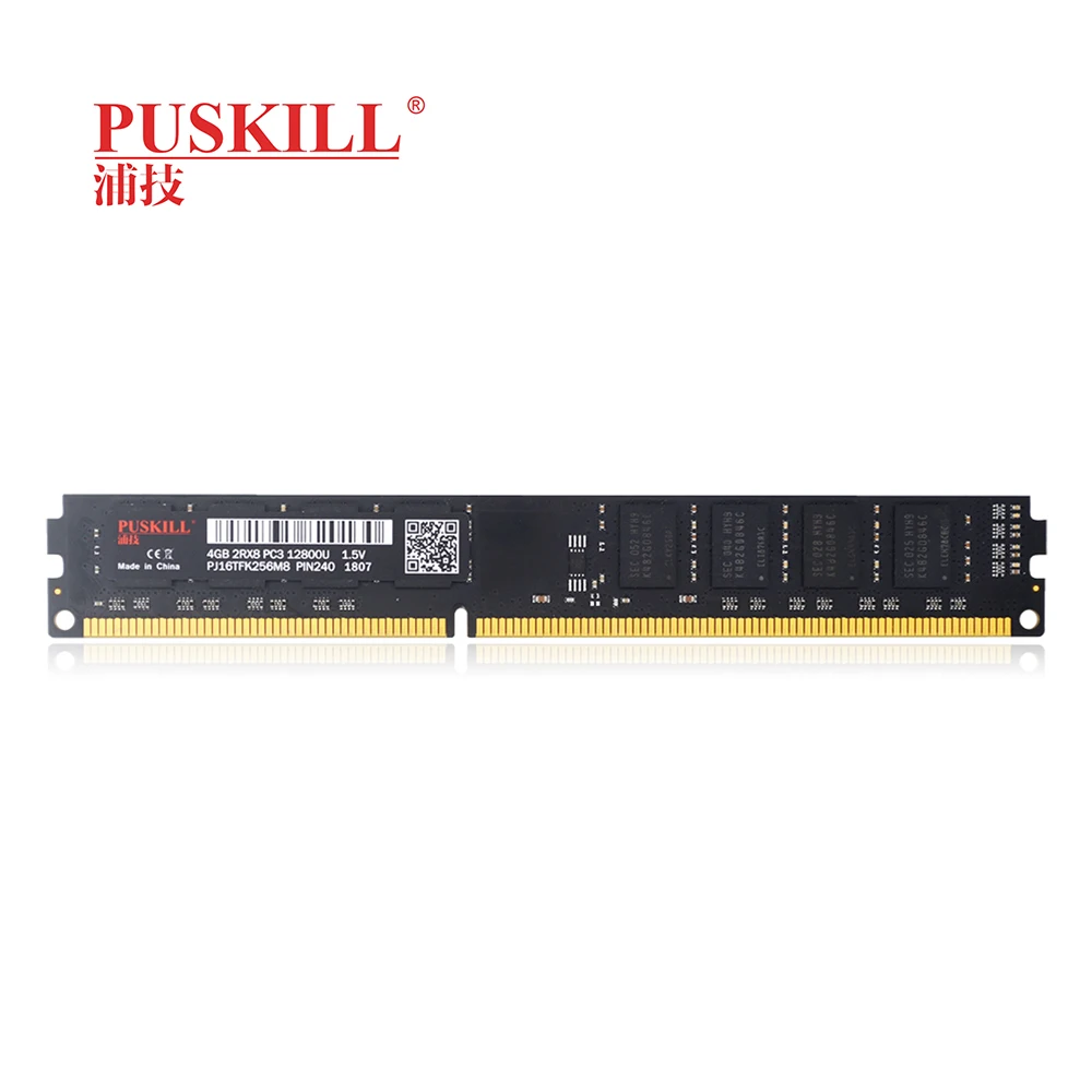 Оперативная память PUSKILL DDR3 2 ГБ 4 8 1333 МГц 1600 10600 12800 1 5 В для настольного