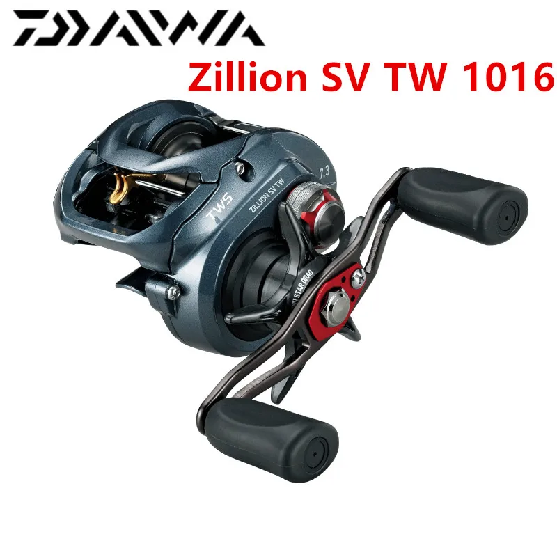 100% Original Daiwa Zillion Sv Tw Baitcast Fishing Reel 1016h 1016hl 1016sh  1016shl Low Profile For Carp Fishing - Fishing Reels - AliExpress