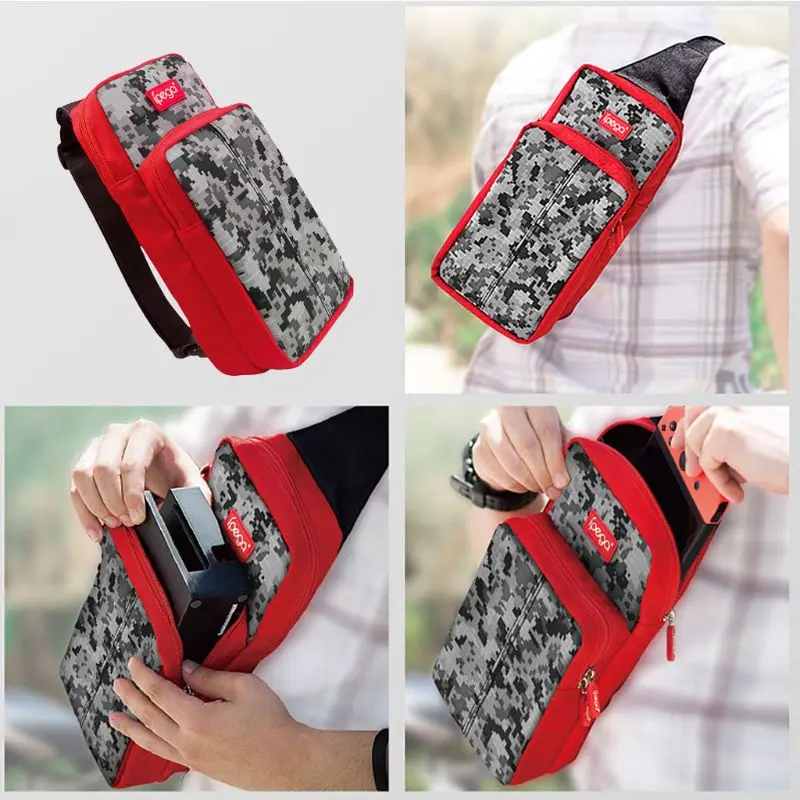 Portable Travel Carrying Case Storage Crossbody Chest Bag for NS Nintend Switch Lite Game Console Nintend Switch Case Accessorie