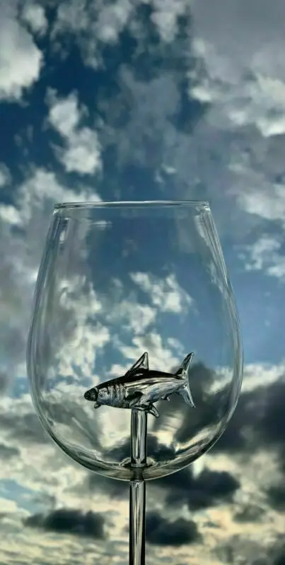 Творческий Акула красное вино стекло прозрачный кристалл бокал для вина чашка кухня питьевые инструменты