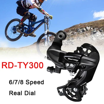 

Bicycle Rear Derailleur MTB Road Bike Rear Dial TY300 6/7/8 Speed Transmission universal Mountain Bikes Cycling Accessories