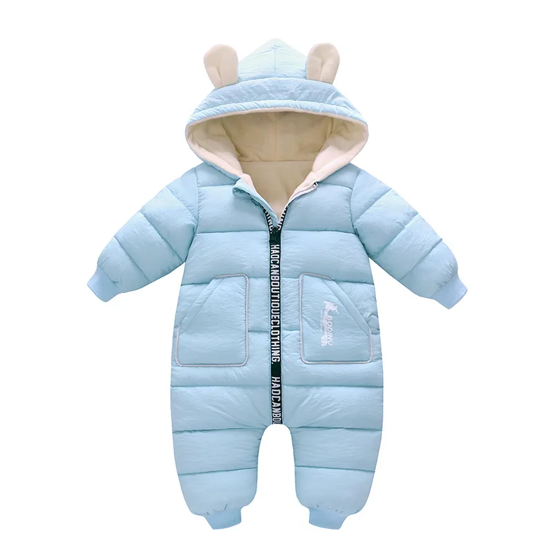 baby boy fleece snowsuit