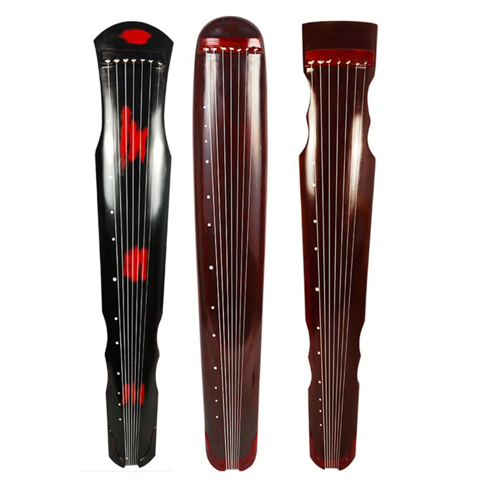 Chinese Fuxi Guqin 7 Strings Ancient Zither 3 Kinds Of Color For