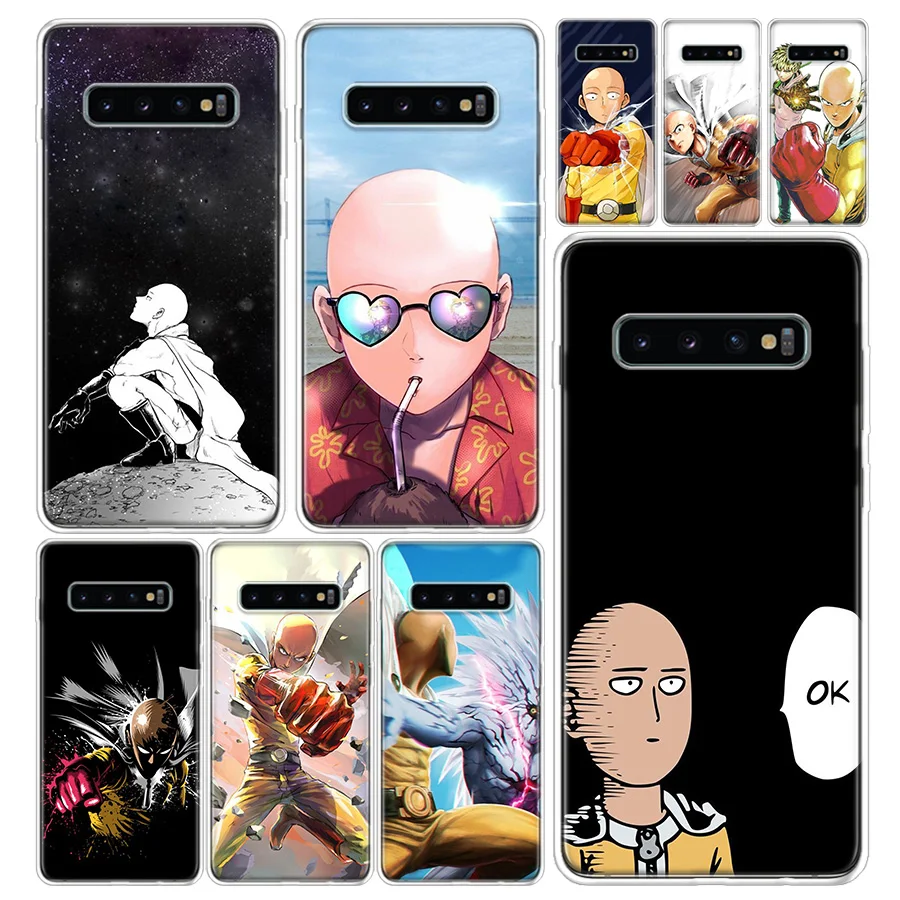Чехол для телефона с аниме One Punch Man чехол Samsung Galaxy A51 A71 A50 A70 A10 A20E A30 A40 A90 M30S A01 A6 A7 A8 A9