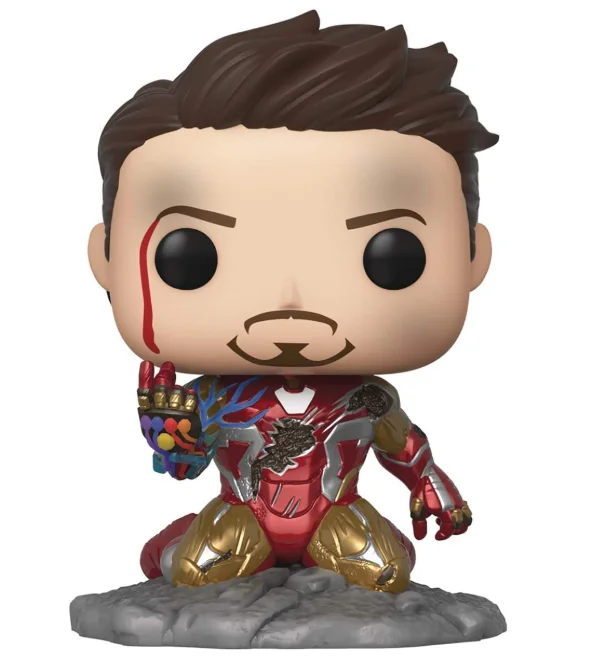 Avengers Endgame: I Am Iron Man Виниловая фигурка светящаяся в темноте разноцветная виниловая