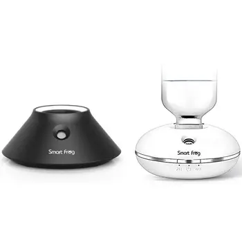 

Smart Frog 2 Set DC5V 2W Cool Fog Humidifier USB Travel Humidifier Portable Humidifier for Home Hotel Car Black & White