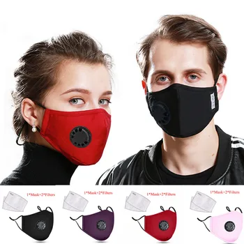 

PM2.5 Mouth Mask anti dust mask Activated carbon filter Windproof Mouth-muffle bacteria proof Flu Face masks Care