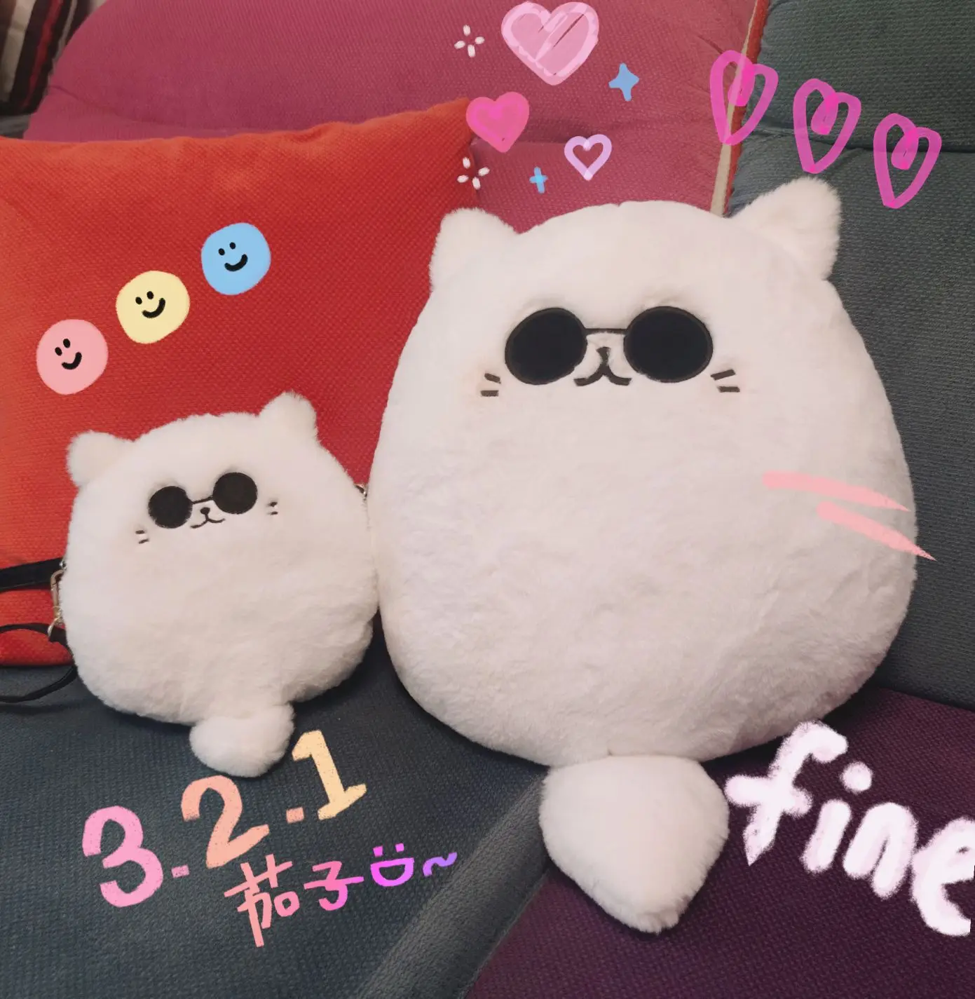 gojo cat pillow
