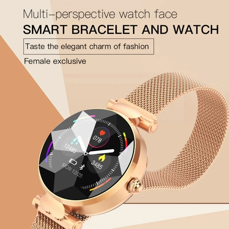 B80 Smart lady band B80 Смарт женские часы с браслетом пульсометр кровяное давление фитнес-трекер Smartwatch для ios android