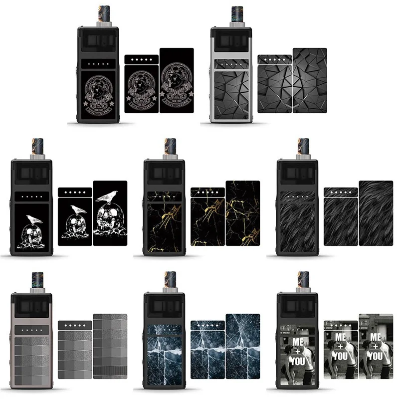 Тонкий чехол с рисунком черепа Веном и камня защитная пленка наклейка для Smoant Pasito