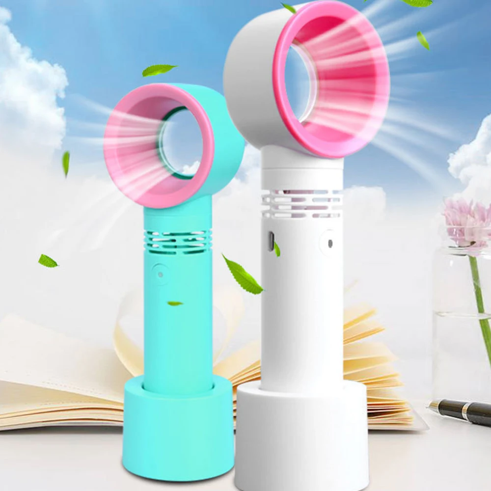 Mini ventilador para pestañas portátil USB, soplador de aire acondicionado, pegamento para pestañas insertadas, secador, velocidad del viento ajustable, sin hojas