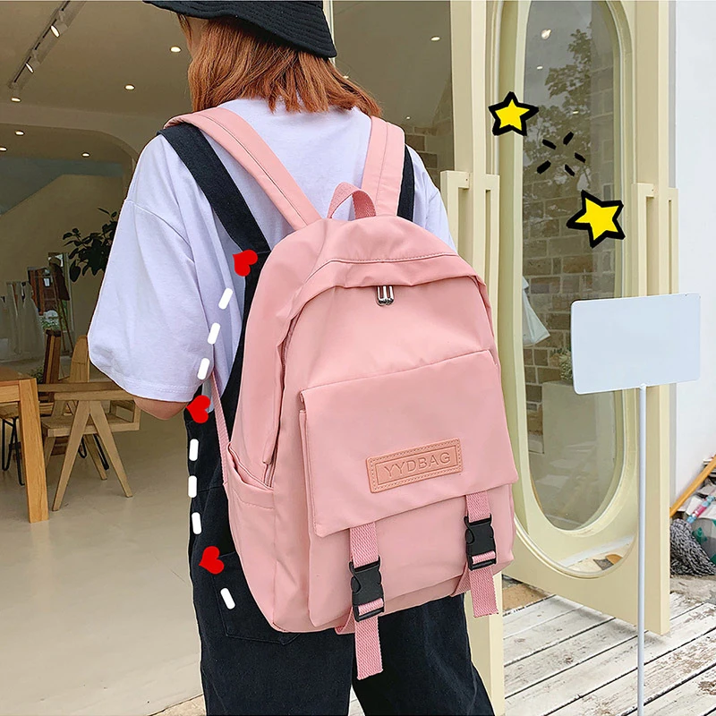 

New Canvas Backpack For Women Girls Satchel School Bags Cute Rucksack Travel Laptop Knapsack