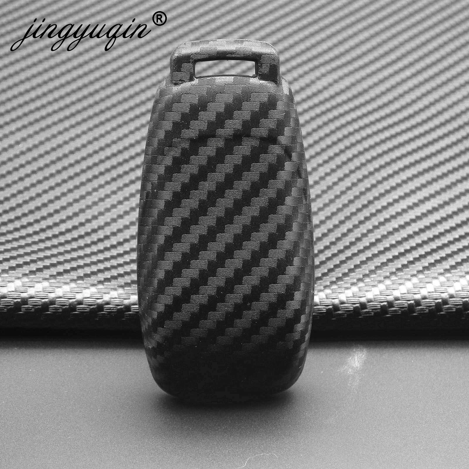 Jingyuqin-자동차 탄소 실리콘 키 커버, 메르세데스 벤츠 250 E 클래스 W213 2017 S 클래스 보호 케이스, 자동차 스타일링, 2018 개