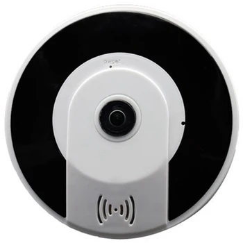 

G3605-1080Ph 3D Vr 360 Mini Panoramic Wireless Fisheye Camera Audio Smart Home Automation Module(Us Plug)