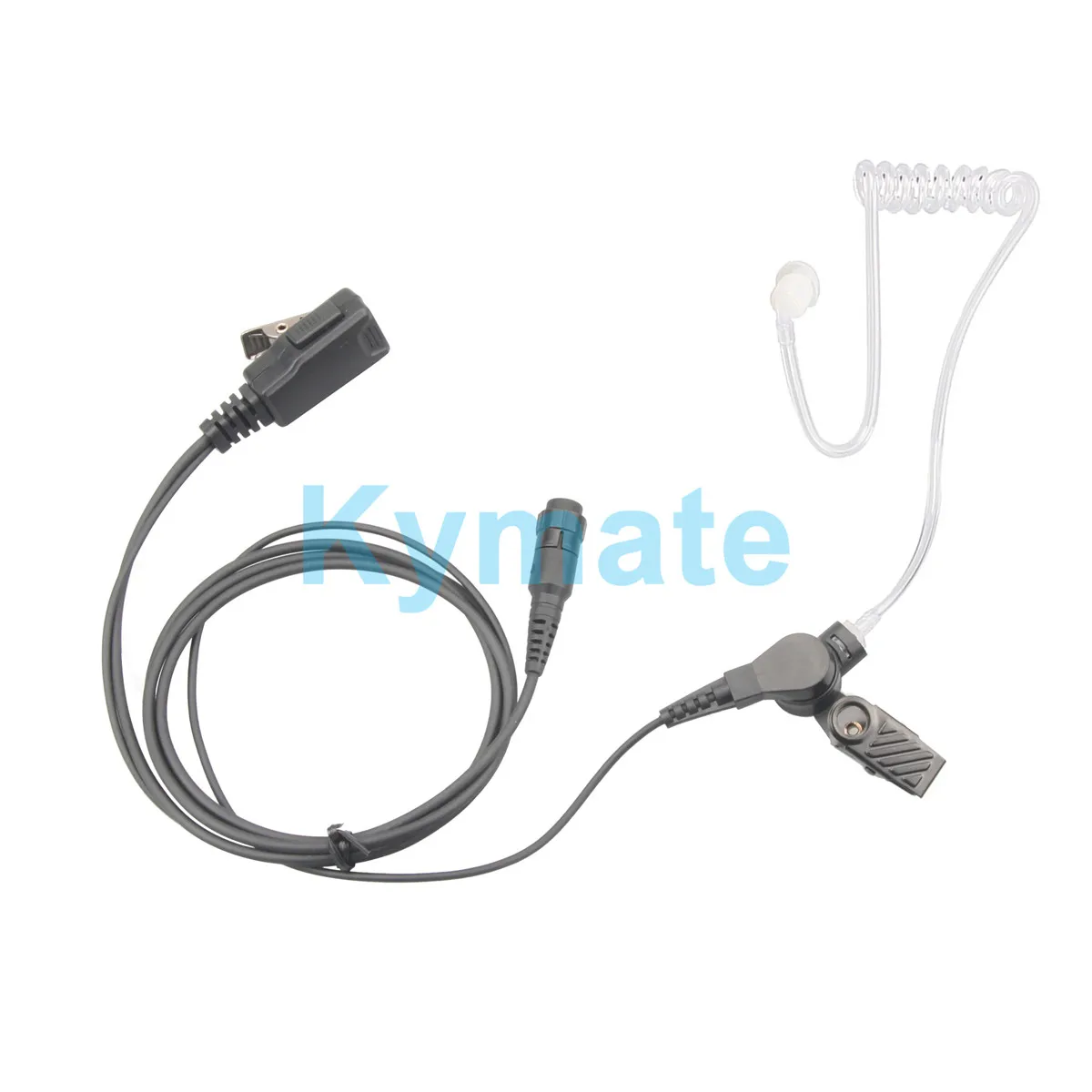 

Covert Acoustic Tube Earpiece With Collar Clip Headphone for Walkie Talkie Yaesu VX-8R VX-8DR VX-8 VX-8E VX-9U Radios