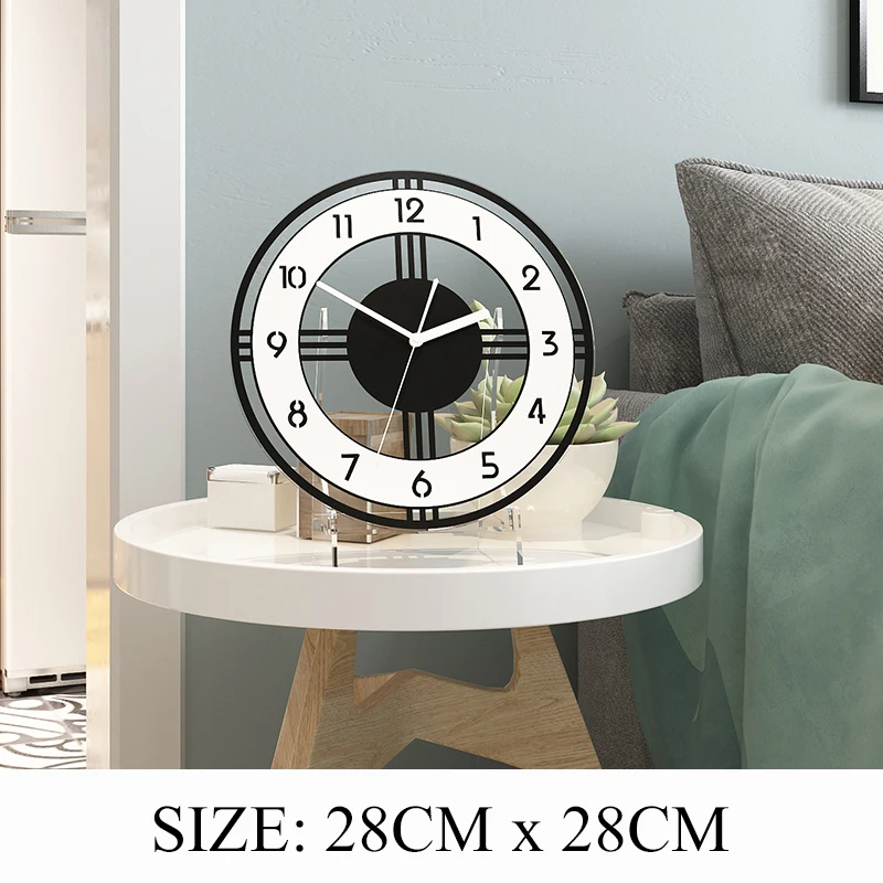 Настольные часы - Цвет: SanGangTZ-28CM