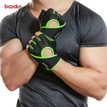 Стиль силикагель точка анти-скольжение половина пальца фитнес перчатки открытый альпинизм износостойкие спортивные перчатки Customizab