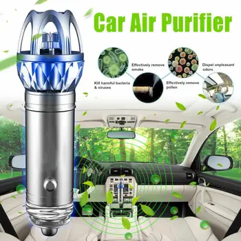 

2020 Car Air Purifier Ionic Freshener Remove Dust Pollen Bad Odors Air Cleaner