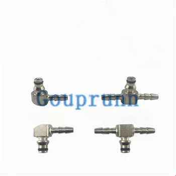 

Iron Tee Joint T Type Two-way Fitting Backflow Oil Return Connector Pipe for Bo sch 0445 110 Series CRS Fuel Injector