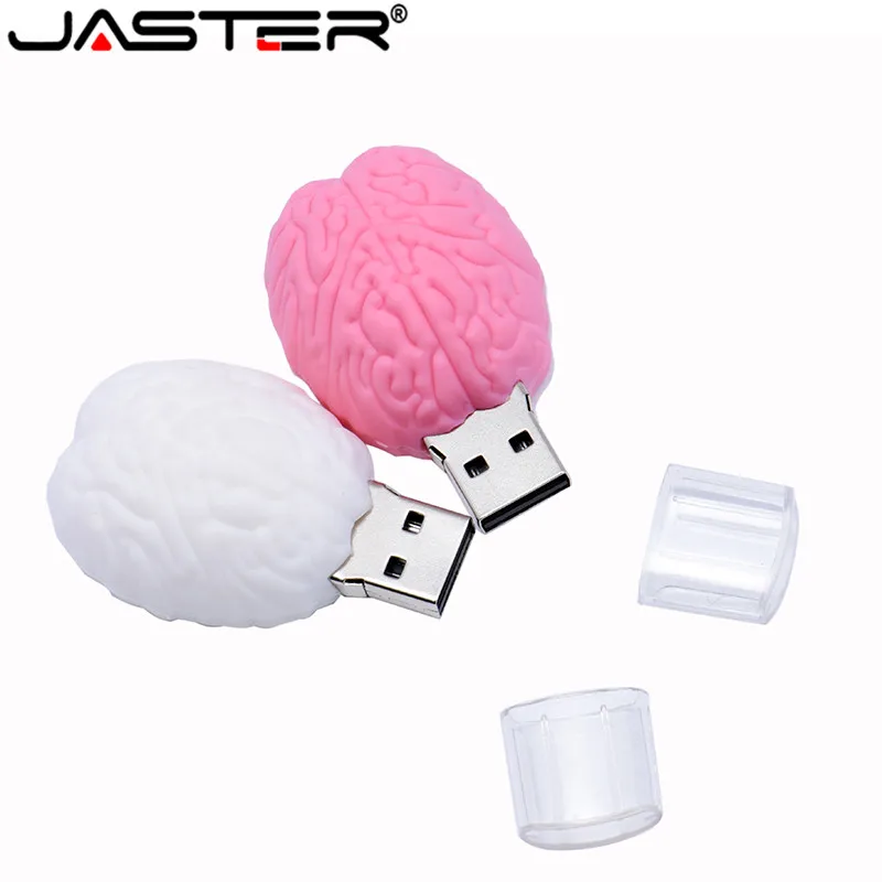 Модель сердца и мозга JASTER, 64 ГБ, 4 ГБ, 8 ГБ, 16 ГБ, 32 ГБ, модель usb флеш-накопителя Mini Pig cub tiger, флешка usb 2,0