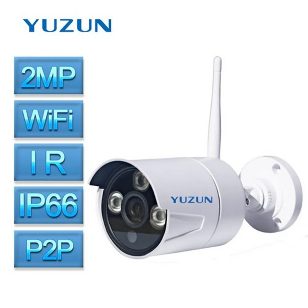 

2MP Distance Security Camera Outdoor Waterproof Camera IP66 IP Bullet Camera Color Night Vision Wireless Camera ONVIF P2P IR CUT
