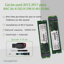 128G 256G 512G 1 ТБ 2 ТБ для Macbook Air 2013 A1465 A1466 imac Macbook PRO 2013 A1502 A1398 мини твердотельный диск