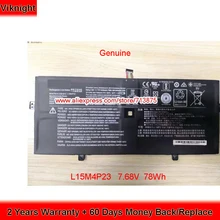 Genuine 7.68V 78Wh L15M4P23 Battery L15M4P21 for Lenovo Yoga 910-13IKB 80VF YOGA 5 Pro512G 5B10L02190 5B10L22508 L15C4P21