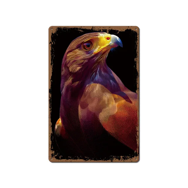 Металлический знак Eagle домашний декор бара кафе ресторана металлический