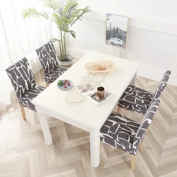 

Spandex elastic chair cover elastic dining chair cover for banquet