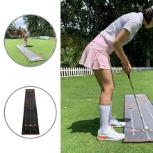 

Convenient to Carry Portable Indoor Golf Practice Supplies Green Sporting Goods