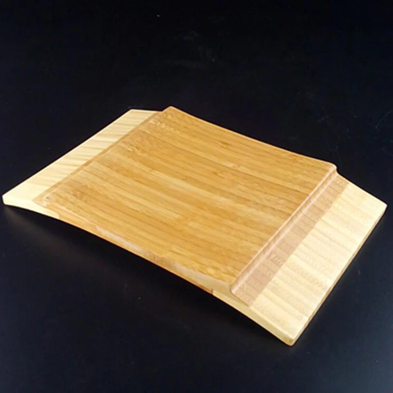 Прикладочная тарелка для суши, прошитая изогнутая тарелка для суши, столовые приборы для кухни, тарелка для закусок, пельменей для суши, сервировочный трайинструмент для кухни, для приготовления пищи - Цвет: Medium