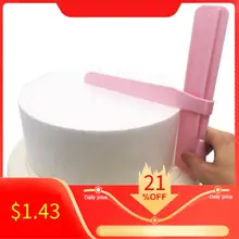 1 шт. скребок для торта Мягкий регулируемый помадка шпатель мягкий край крем выравнивающее устройство DIY Инструменты для выпечки кондитерский шпатель