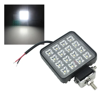 

New 3.5" Led light bar 16w 16Leds bar 16barra Square Spotlight Off road LED work light 12V 24V For Car Truck 4X4 Car SUV ATV