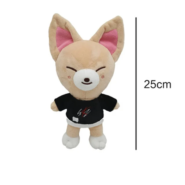 20CM-25CM Skzoo Plush toys Stray Kids Leeknow Hyunjin Bbokari Leebit Wolf Chan Puppym Stuffed Doll Gift