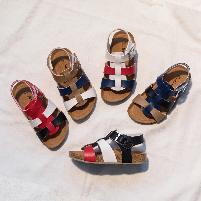 ULKNN Cosy Girl Summer Sandals For Boys students school sandals CHILDREN'S Sandals  kid's Shoes Color Children