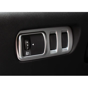 

ABS Chrome For Renault Kadjar 2015 2016 2017 2018 Accessories LHD Car Headlights Switching Frame Trim Cover Car Styling