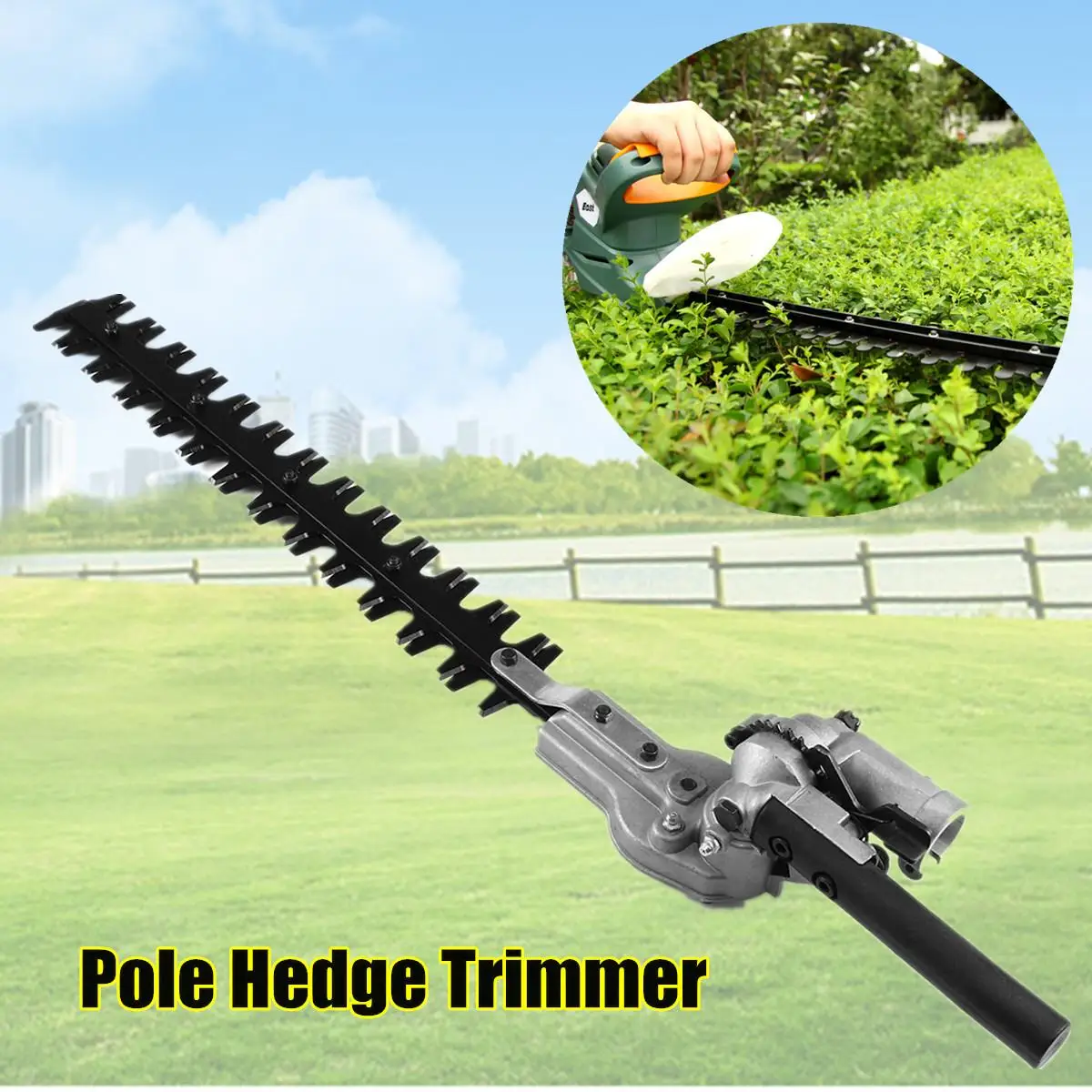 

7 Tooth Pole Hedge Trimmer Electric Cutting Machine Household Lawn Mower Saw Cutter Garden Tools Power Tool Accessories