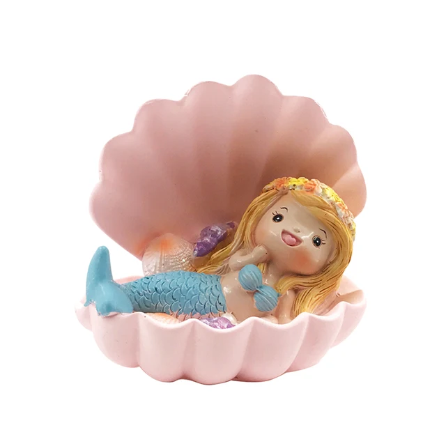mermaid shell toy