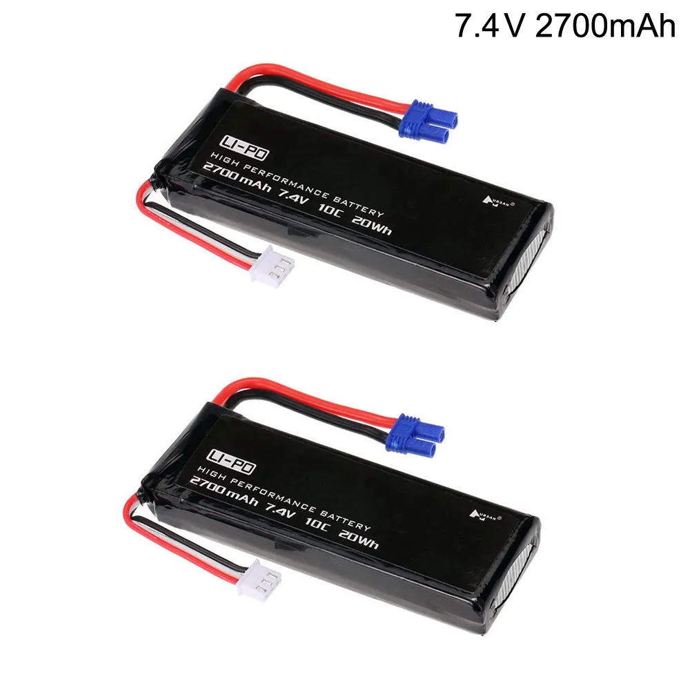 Литий полимерный аккумулятор для Hubson H501W H501S H501C 20WH 2 шт. 7 4 В 2700 мАч|Детали и
